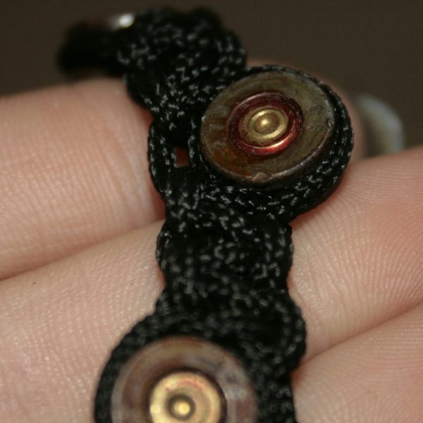 Плетений браслет із гільз - сувенір