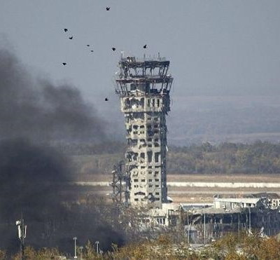 Диспетчерська вежа Донецького аеропорту